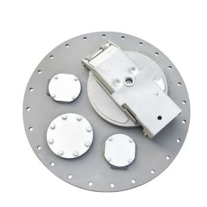China Max Pressure 0.65Mpa European Standard Aluminum Alloy Manhole Cover Without Breath Valve for Heavy Duty on sale