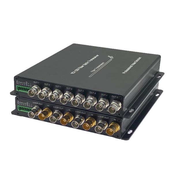 Buy 4-Channel 3G-SDI Fiber Converter with 4Ch Tally & RS485 at wholesale prices