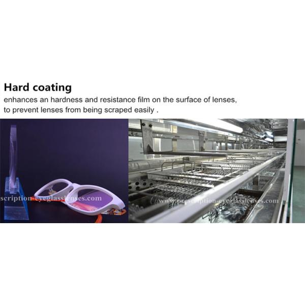 Prescription Glasses Cr39 Single Vision Lenses HC Coating 1.499 Index