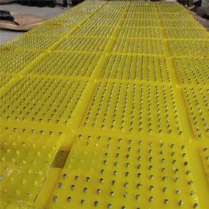 Quality 43&quot; Anti Skid Rubber Mat Polyurethane For Drilling Plantform Parts for sale