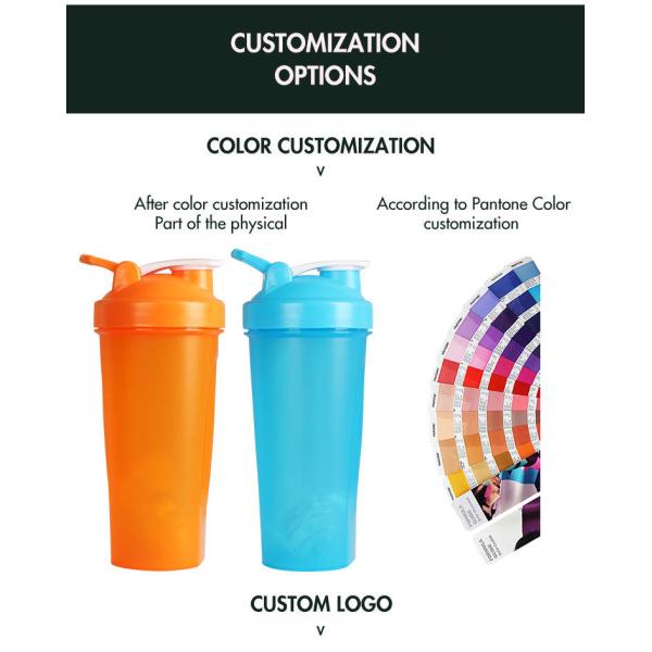 Protein Shaker Premium Gym Bottle Stainless Steel Mixer Ball Included Anti Leak Screw Top Lid