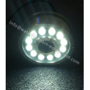 Central Hole Underwater Fountain Lights Submersible Cast Aluminum Custom