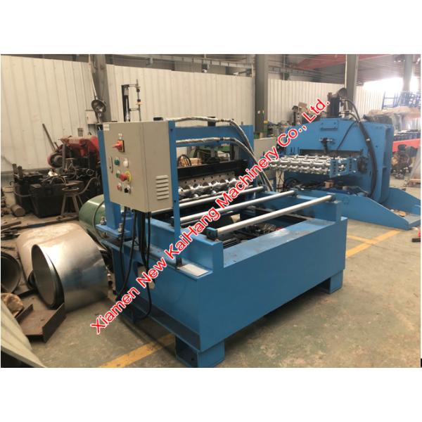 4Kw Auxiliary Equipment Hydraulic Cut Back Shear Machine For Shutter Door Panel