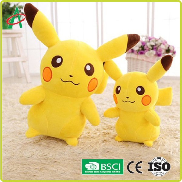 Buy Cute Cartoon Pikachu Doll Plush Toy Kabi Animal Pillow Doll at wholesale prices
