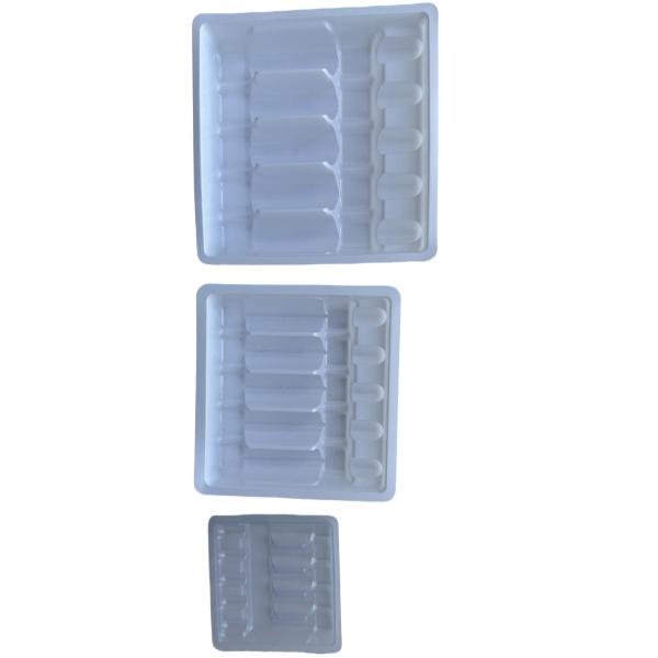 Buy Customized PET Tray Packaging For Drug Water Injection Bottles at wholesale prices