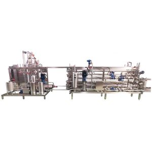 Stable Food UHT Sterilizer Machine Tubular Sterilizing Machine 304 Stainless