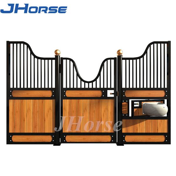 Buy Q235 Squre Tube Powder Coated Frame Horse Stall Fronts at wholesale prices