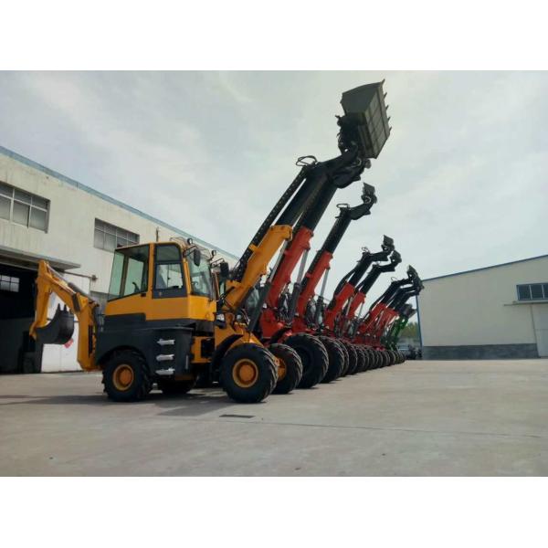 Carregador dianteiro completo da pá do Backhoe hidráulico de 1600KGS WZ25-16