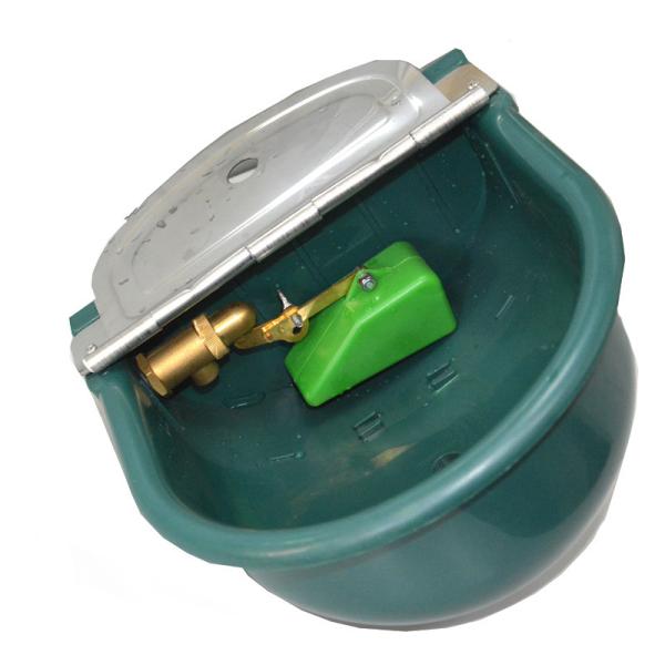 Buy Impact Resistant Plastic Float Water Bowl With Stainless Steel Covering at wholesale prices