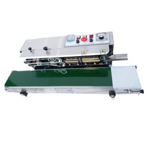 FRD-1000 Horizontal Continuous Band Sealer With Batch Date Printing