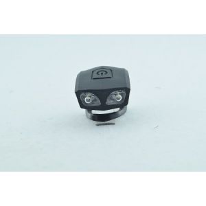 Flashing Bike Helmet Headlamp 2pcs , LED Helmet Mounted Headlight