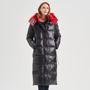 FODARLLOY New Design Winter Warm Thickness Hooded Thick Puffer Jacket
