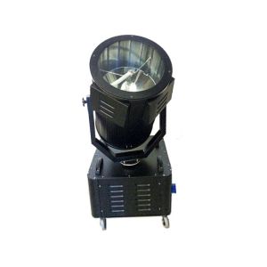 Single Beam Sky Search Light White Color 3000W Outdoor Marine Hunting Search
