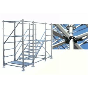 Steel Ring Lock Scaffolding Construction Scaffolding EN BS12810 Standard