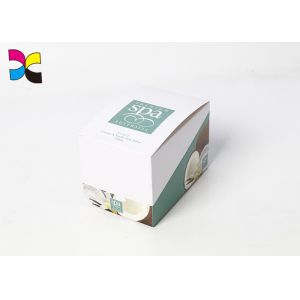 Gluing Printed Cardboard Boxes Recoverable SPA Aromatherapy Candle Eco Friendly