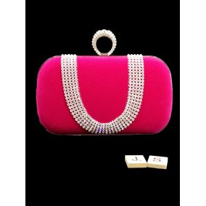 New handmade diamond evening bag banquet upscale bridal clutch bag Europe