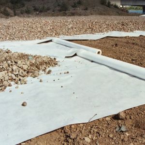 Non-Woven Geotextile Fabric 100% Polyester Pet Non Woven Fabric Geotextiles