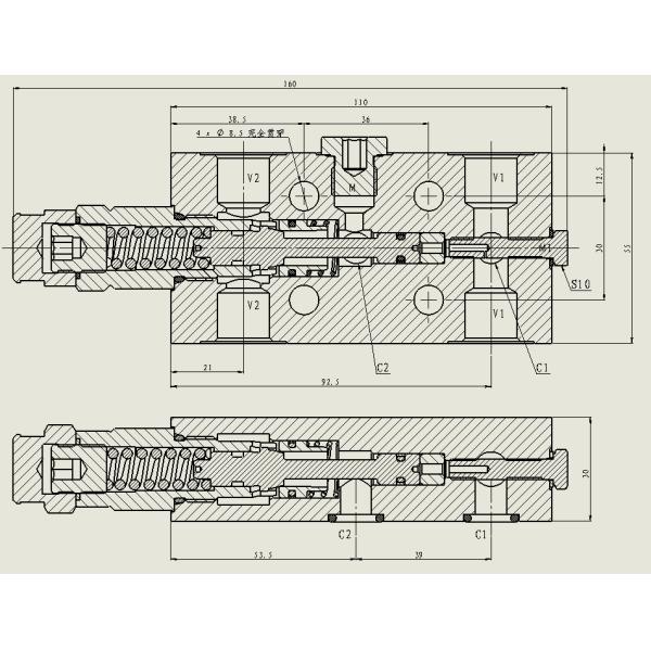CE Hydraulic Flow Control Valve