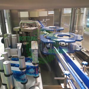 12000BPH With Vacuum Drum OPP Hot Melt Glue Bottle Labeling Machine