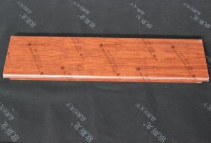 China Fireproof Decorative Wood Ceiling Panels Aluminum Alloy Roller Coating on sale
