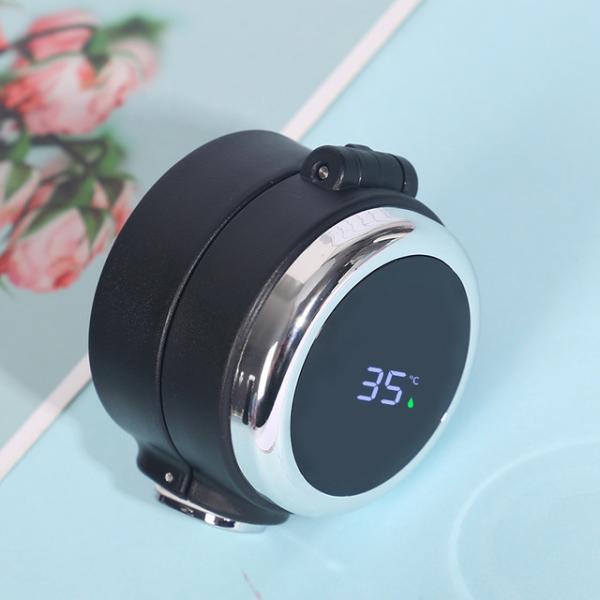 2021 Wholesale Custom Stainless Steel Vacuum Temperature Display Thermos Cup Travel Bottle Smart Vacuum Flask 480ml