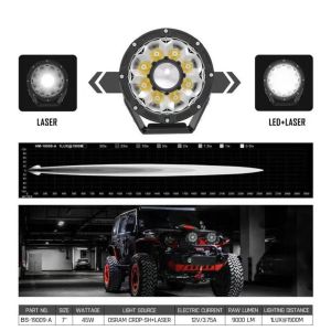 Long Distance IP67 14PCS Laser Off Road Lights