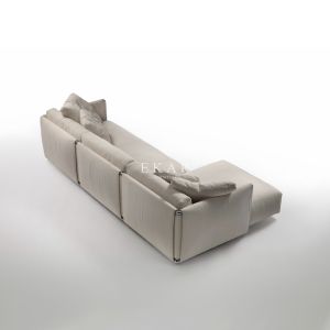 High Class Italian Modern Living Room Fabric Sofa Set