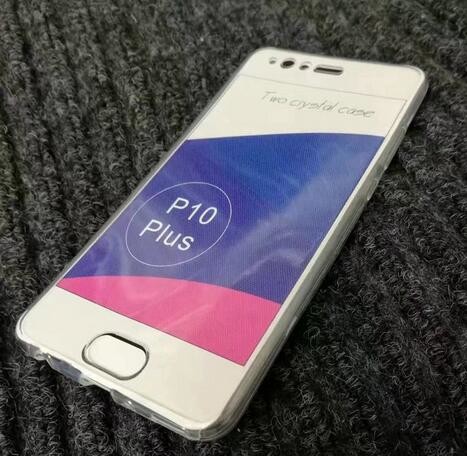 360 Degree Full Body Soft TPU Front And Back Phone Case Cover for Huawei P10