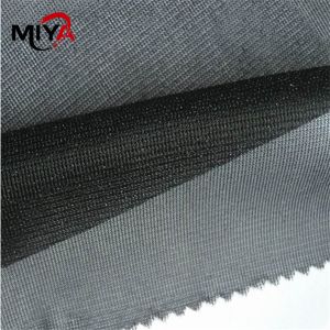 PA Coating Tricot Woven Fusible Interlining For Jackets Fabric 40gsm