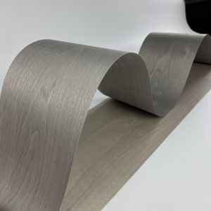 Nontoxic Smooth Dyed Wood Veneer Foil Fire Resistant Moistureproof