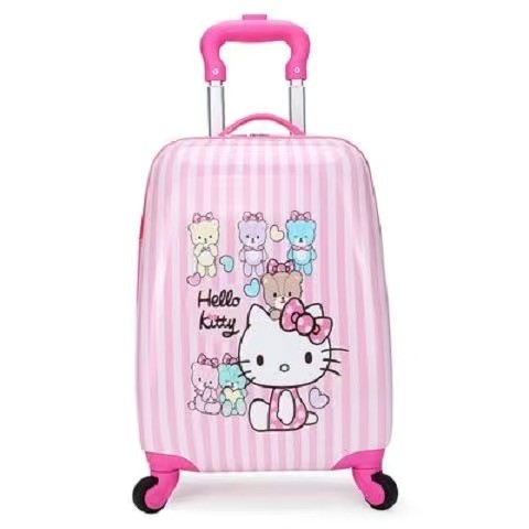 Buy Multiscene Kids Cartoon Luggage 4 Wheels Waterproof Lightweight at wholesale prices
