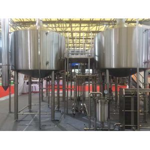 2000L Beer Fermentation Equipment Commercial Beer Fermenter Touch Screen Control