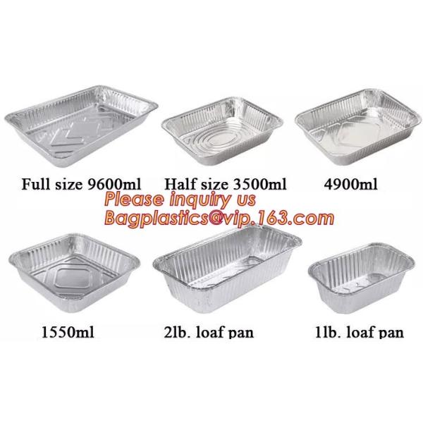 aluminum foil container / tray / lunch box for food packing,Takeaway oven safe