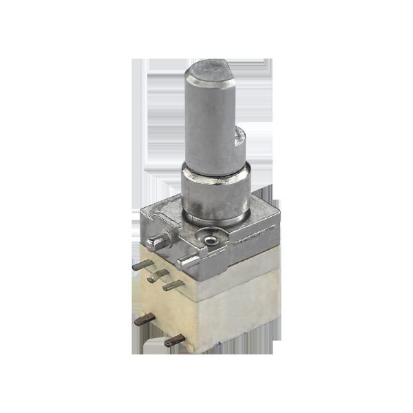 RV9DR1NS Metal Shaft Micro Potentiometer Rotary Mounting Type Through Hole / DIP