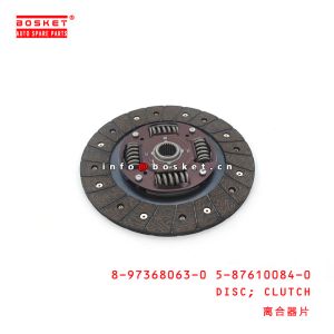 China 8-97368063-0 5-87610084-0 Clutch Disc 8973680630 5876100840 Suitable for ISUZU NKR 4JB1 on sale