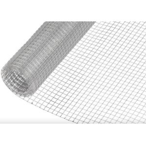 304 Stainless Steel Welded Metal Wire Mesh 1/2 inch X 1/2 inch 1m Wide 30m