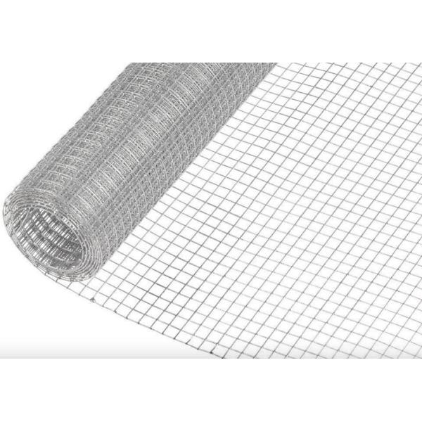 304 Stainless Steel Welded Metal Wire Mesh 1/2 inch X 1/2 inch 1m Wide 30m