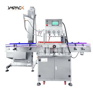 China YIMU CM300 Automatic In-Line Lug Cap Screw Press Capping Machine (for Small Business) on sale