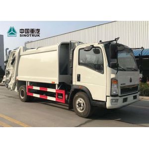Sinotruk Howo 4*2 Light Truck 10CBM Waste Compactor Truck For City Cleaning