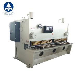 8mm Thickness MS / SS / GI Hydraulic Shearing Machine For Metal Plate
