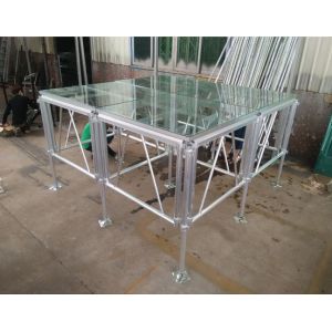 18mm Thinckess Aluminum Acrylic Portable Stage Platforms with Truss System and