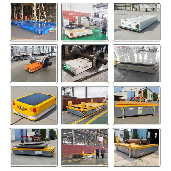 Trackless Motorized Transfer Trolley Pallet Transfer Equipment