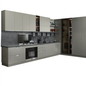 China jinhengsteel  modern design stainless steel luxury kitchen cabinet on sale