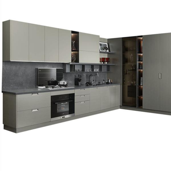 Buy jinhengsteel  modern design stainless steel luxury kitchen cabinet at wholesale prices