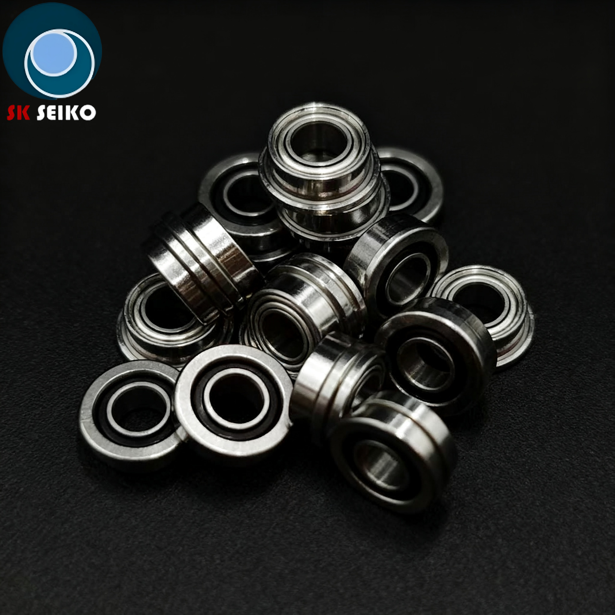 High Speed Dental Bearing SFR144TLZN 3.175*6.35*2.38 Dental Bearing Torlon Cage