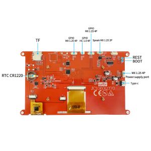 Quality ESP32 Display System 1020*600 Pixel Resolution with ST7262 Driver and 5V Operating Voltage for sale