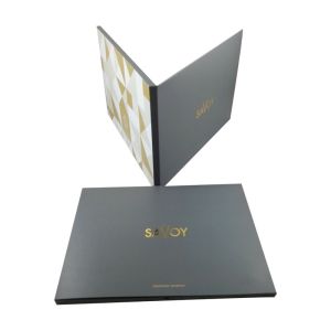 HD IPS LCD Video Brochure Card Handmade 256MB Memory Made By Artificial Paper