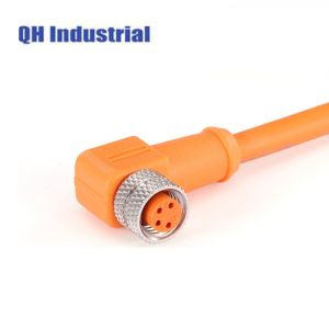 China M8 a Code 4pin Waterproof IP67 Aviation Socket Connector shielded Electrical Cable Sensor 26 AWG 1 2 3 M PVC PUR on sale China M8 a Code 4pin Waterproof IP67 Aviation Socket Connector shielded Electrical Cable Sensor 26 AWG 1 2 3 M PVC PUR on sale
