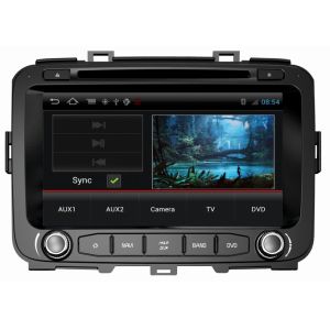 Ouchuangbo Car DVD GPS Navigation for Android 4.0 for Kia Caren 2013 USB 3G Wifi