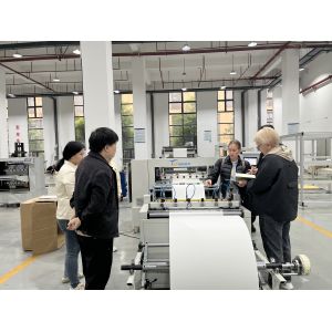 Quality High Quality CNC Pleating &amp; Slitting Paper Folding Machine Full-Automatic Production Line with Knife Type Grade Automatic for sale